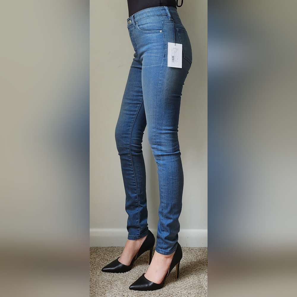 IRO Wonder Jeans in Blue Grey 26 Skinny - Picture 3 of 9